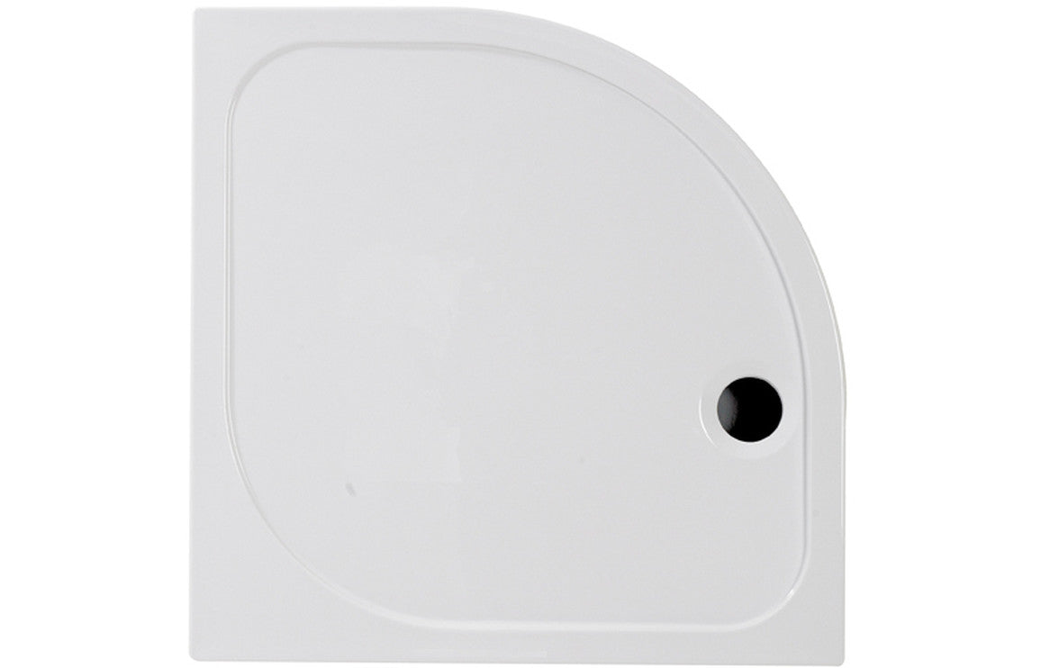 45mm Low Profile 900mm Quadrant Tray & Waste