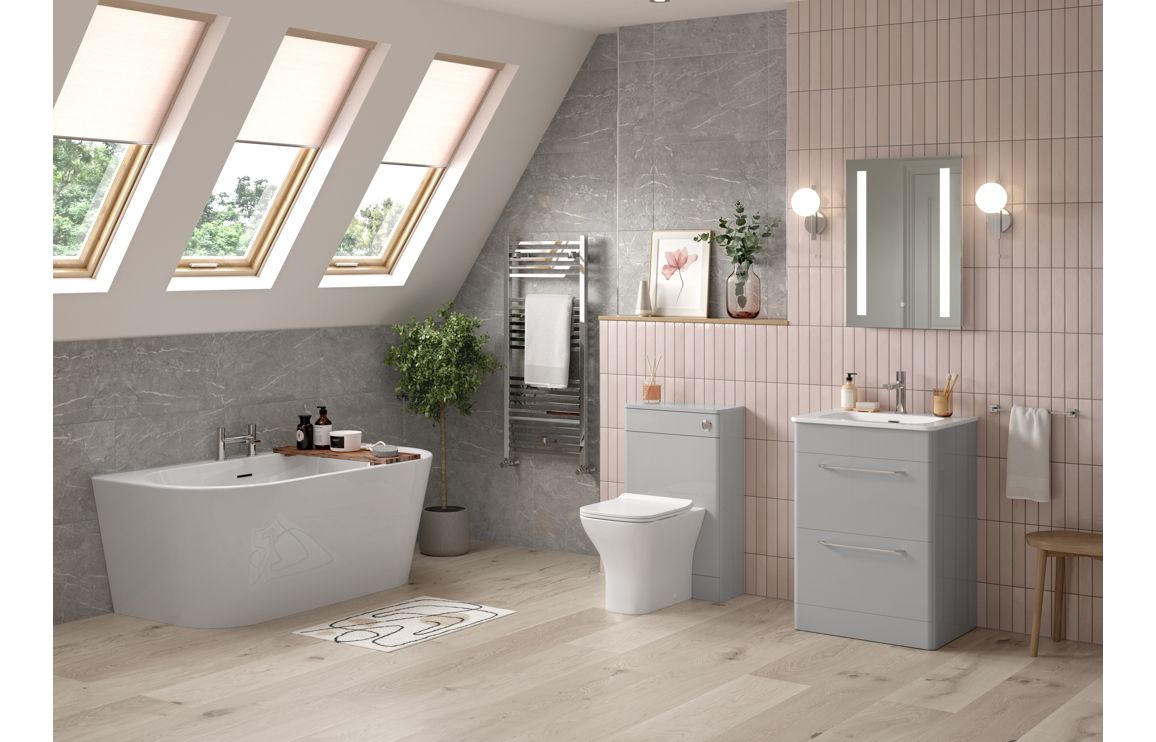 Alport 610mm 2 Drawer Wall Unit & Basin