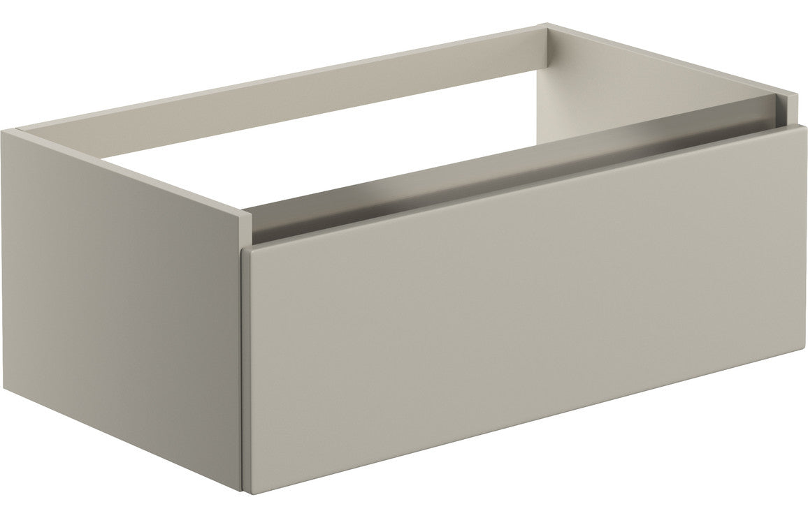 Teign 800mm 1 Drawer Wall Hung Basin Unit (No Top)