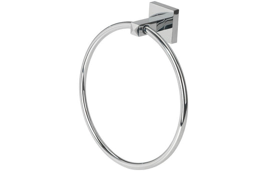 Trent Towel Ring - Chrome