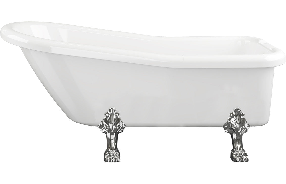Carey Free Standing Bath w/Feet - L 1530 x W 670 x H 760mm