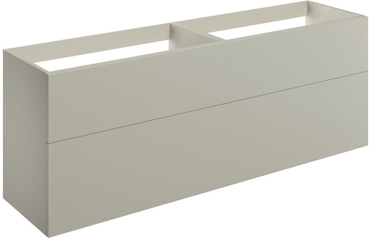 Valency Wall Hung 4 Drawer Basin Unit (No Top) - H 600 x W 1180 x D 455mm