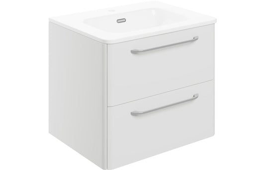 Alport 610mm 2 Drawer Wall Unit & Basin