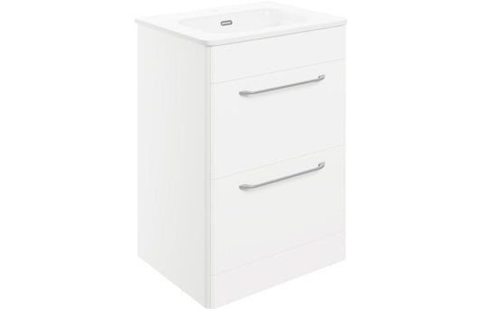 Alport 610mm 2 Drawer Floor Unit & Basin