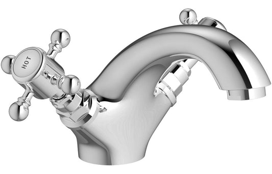 Morda Basin Mixer & Pop Up Waste - Chrome
