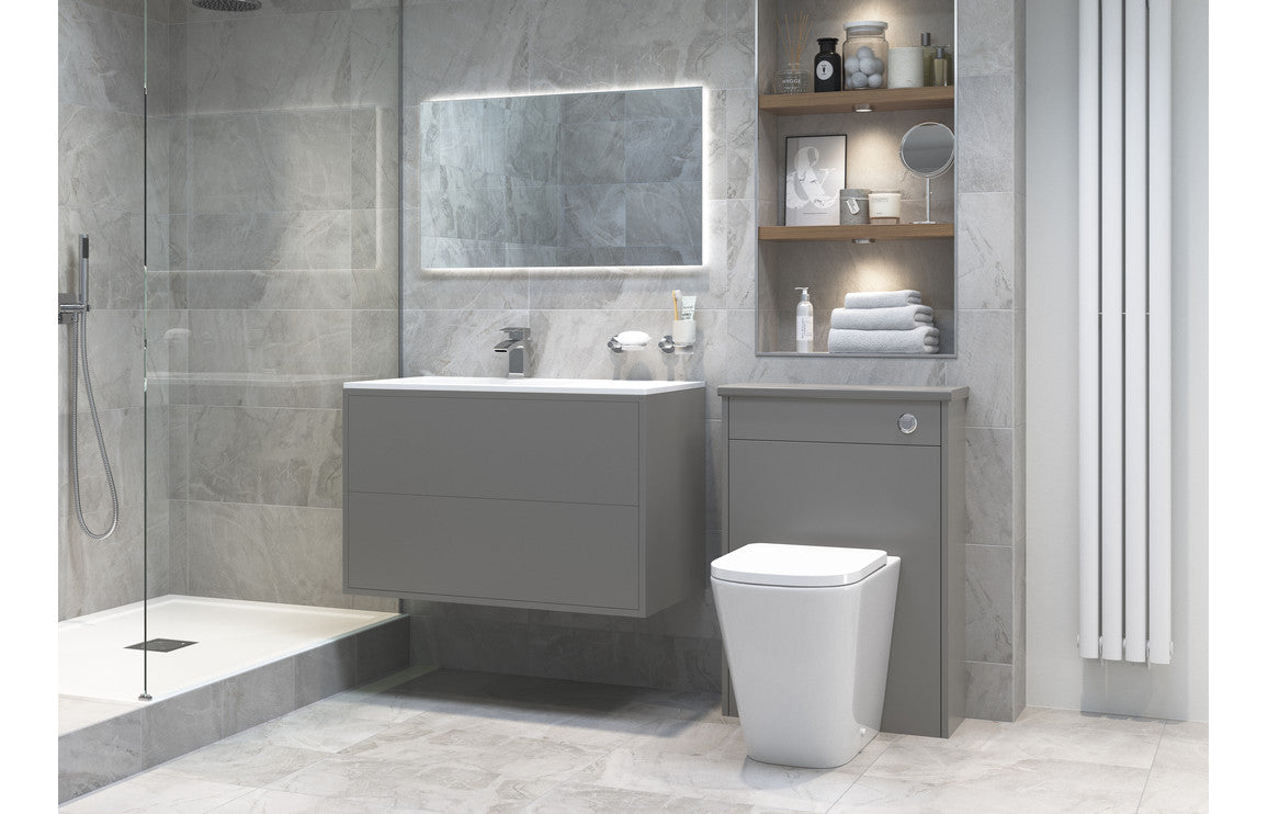 Calder Rimless Back To Wall Short Projection WC & Soft Close Seat