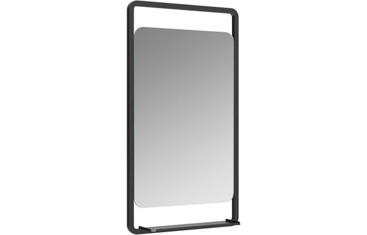 Dash Rectangle Mirror w/Shelf - H 900 x W 500 x D 140mm