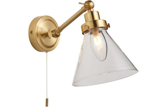Yarty Wall Light - Brushed Brass