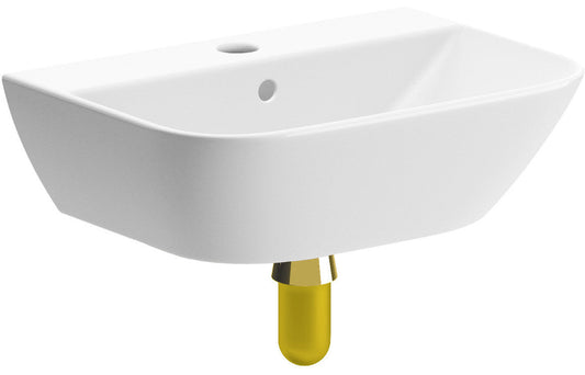 Beauly Cloakroom Basin & Bottle Trap - H 170 x W 450 x D 320mm
