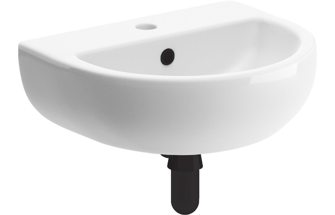 Cary Cloakroom Basin & Bottle Trap - H 150 x W 450 x D 400mm