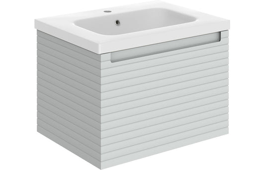Severn 615mm Wall Hung 1 Drawer Basin Unit & Basin