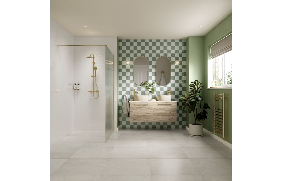Greta Floor Standing 1 Door Basin Unit & Basin - H 830 x W 410 x D 220mm