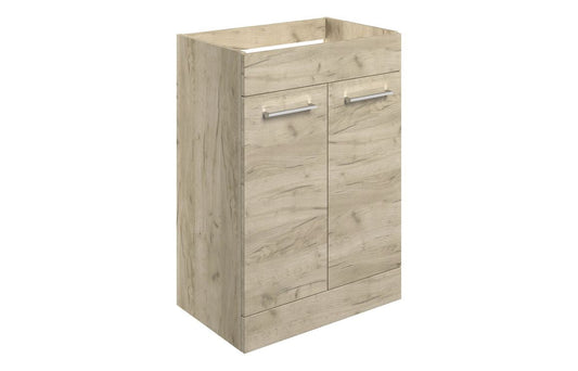 Greta Floor Standing 2 Door Basin Unit (No Top) - H 830 x W 590 x D 450mm