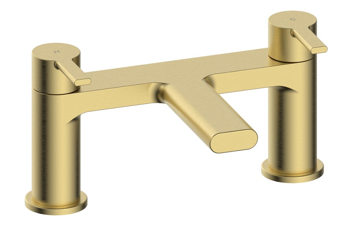 Amber Full Suite & Bath w/Brushed Brass Finishes