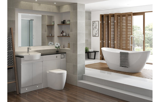 Avon Rimless Back To Wall WC & Soft Close Seat