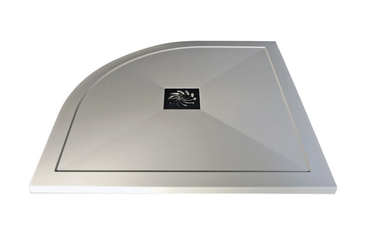 Ultra-Slim Offset Quadrant Tray & Waste