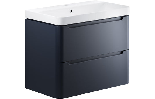Camel 800mm 2 Drawer Wall Hung Basin Unit