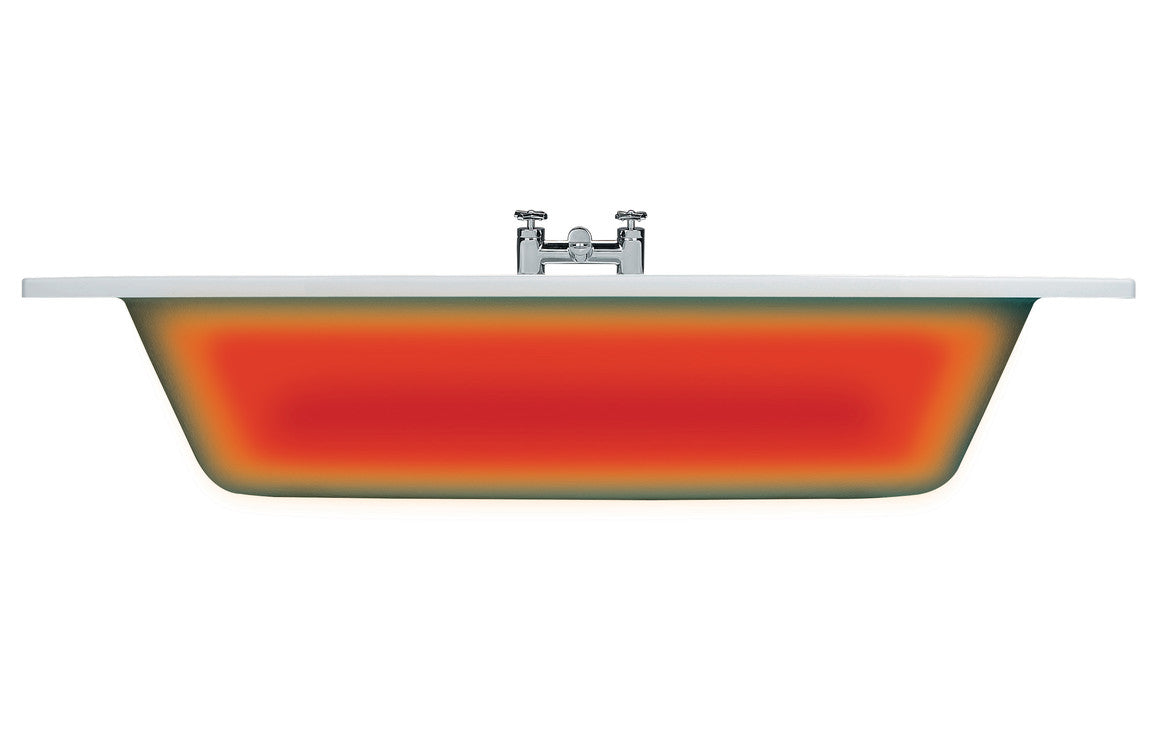 Adur Square Double End SUPERCAST Bath w/Legs