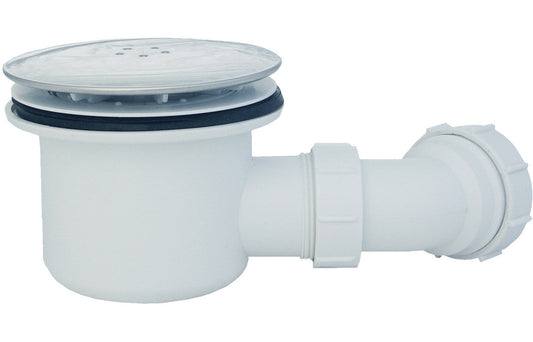 45mm Low Profile Quadrant Tray & Waste - H 45 x W 1000 x D 1000mm