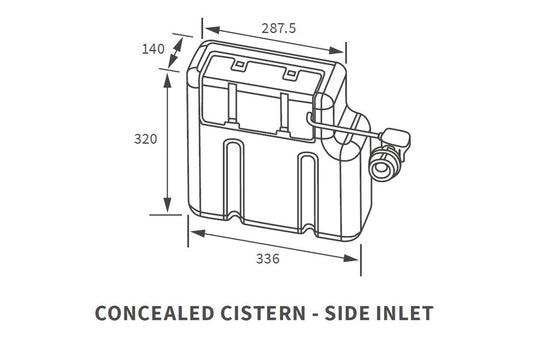 Concealed Cistern