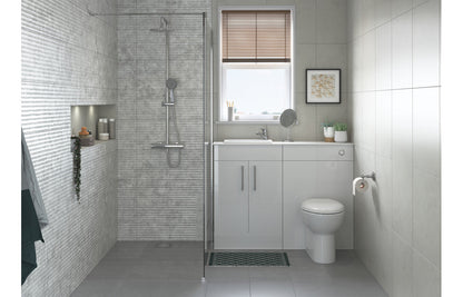 Cary Close Coupled Open Back WC & Soft Close Seat