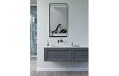 Dash Rectangle Mirror w/Shelf - H 900 x W 500 x D 140mm