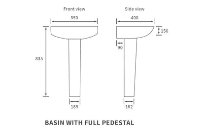 Cary Basin & Full/Semi Pedestal