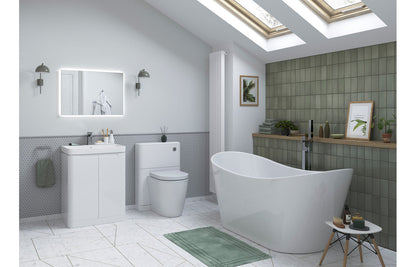 Camel 500mm 2 Door Floor Standing Cloakroom Basin Unit