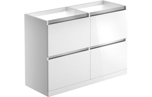 Teign 1200mm Floor Standing Basin Unit Run (No Top)
