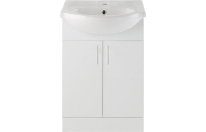 Hannon Basin Unit & Basin - White Gloss