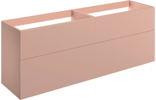 Valency Wall Hung 4 Drawer Basin Unit (No Top) - H 600 x W 1180 x D 455mm