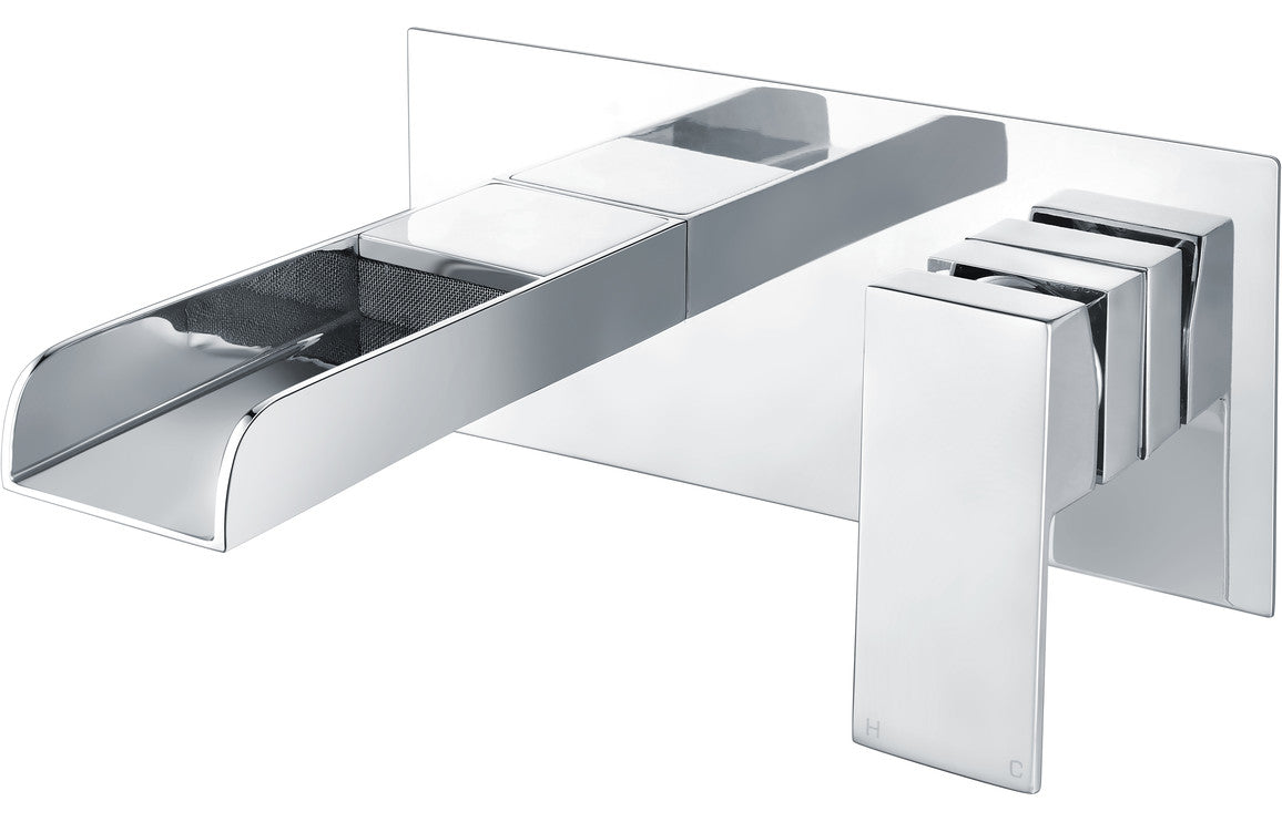 Glen Wall Mounted Basin Mixer - Chrome