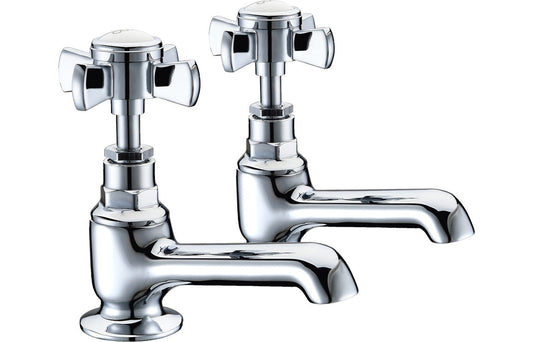 Dart Bath Taps - Chrome