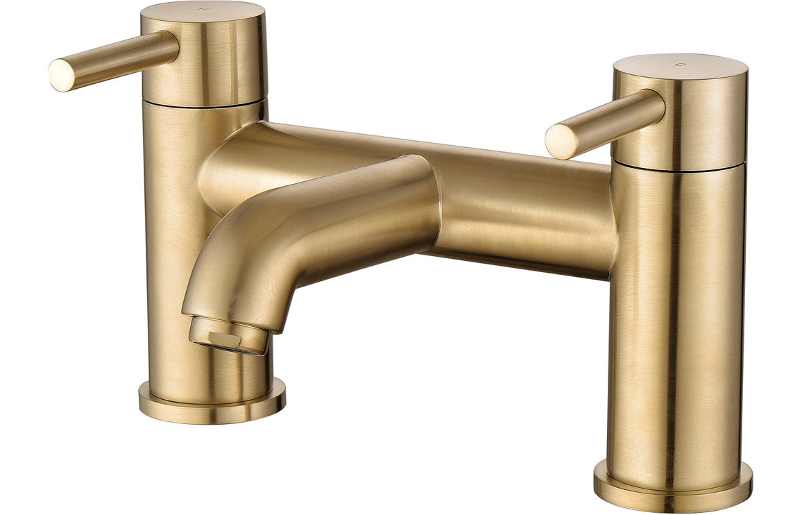 Medina Bath Filler - Brushed Brass