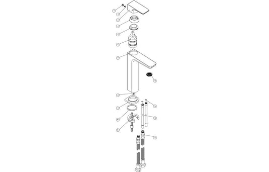 Isla Tall Basin Mixer