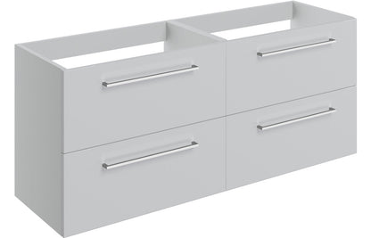 Greta Wall Hung 2 Drawer Basin Unit Run (No Top) - H 500 x W 1180 x D 450mm