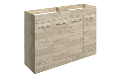 Greta Floor Standing 2 Door Basin Unit Run (No Top) - H 830 x W 1180 x D 450mm