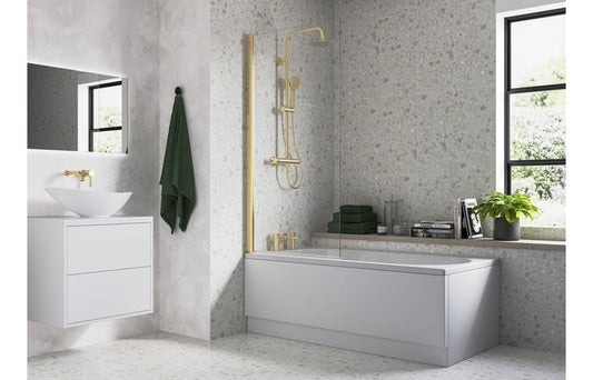 1400mm Square Bath Screen
