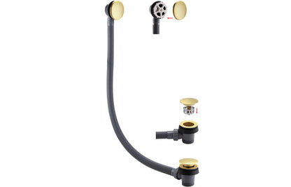 Amber Full Suite & Bath w/Brushed Brass Finishes