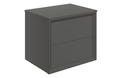 Liddel 600mm Wall Hung 2 Drawer Basin Unit & Top