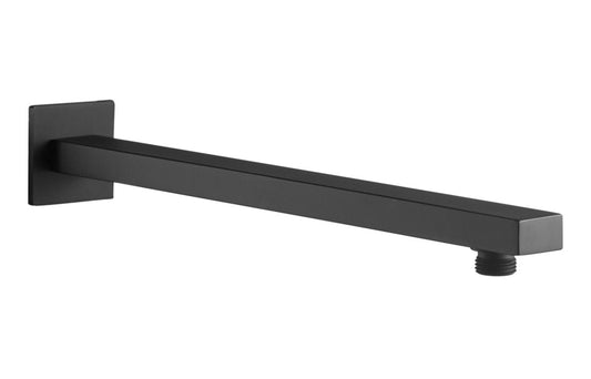 Square Shower Arm 300mm - Brushed Brass