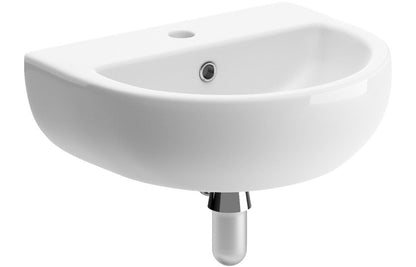Cary Cloakroom Basin & Bottle Trap - H 150 x W 450 x D 400mm