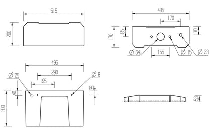 Beal Close Coupled WC & Soft Close Seat